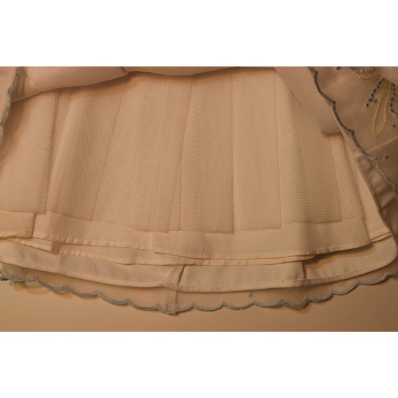 Cinderella Special Occasion Dress Size 18mo in White w/‎ Floral Embroidery - Picture 8 of 8